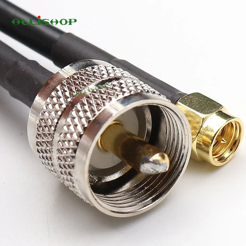 SMA Male to UHF Male SO239 PL259 Connector RF Pigtail Cable LMR195 Handheld Radio Antenna Cable for Most Yaesu 1/3/5/8/10/12/15M
SMA Male to UHF Male SO239 PL259 Connector RF Pigtail Cable LMR195 Handheld Radio Antenna Cable for Most Yaesu 1/3/5/8/10/12/15M