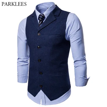 2018 Fashion Suit Vest Men Formal Business Wedding Dress Vests Mens Brand Slim Fit Sleeveless Waistcoat for Men Colete Masculino
2018 Fashion Suit Vest Men Formal Business Wedding Dress Vests Mens Brand Slim Fit Sleeveless Waistcoat for Men Colete Masculino