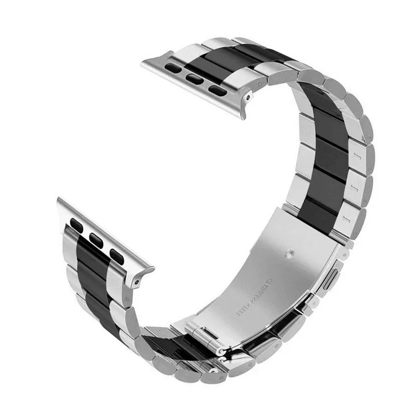 Stainless Steel Metal Band Compatible for Apple Watch Bands Series 4 40mm 44mm Wristband Strap for iWatch 1/2/3 38mm 42mm belt
Stainless Steel Metal Band Compatible for Apple Watch Bands Series 4 40mm 44mm Wristband Strap for iWatch 1/2/3 38mm 42mm belt