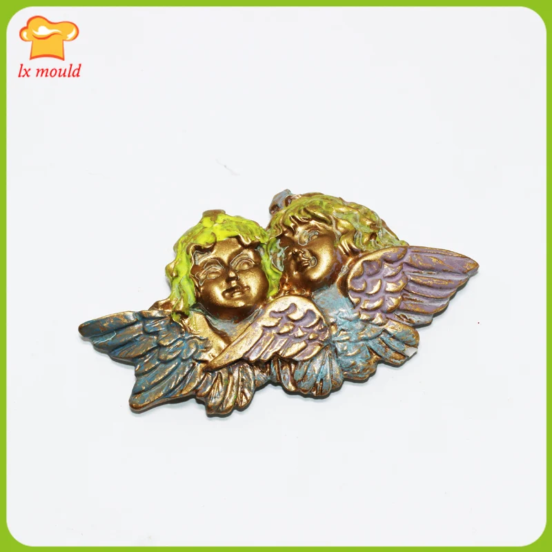 A pair of angel wings liquid silicone molds turn sugar mold chocolate mold super light clay clay cake mold
A pair of angel wings liquid silicone molds turn sugar mold chocolate mold super light clay clay cake mold