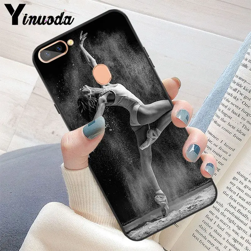 Ballerina girl dancing