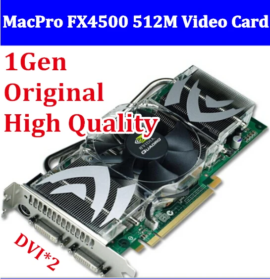 Оригинальная видеокарта FX4500 PCIe 512 Мб для MacPro 2006-07 CAD/3D graphics, гарантия 1 год
Оригинальная видеокарта FX4500 PCIe 512 Мб для MacPro 2006-07 CAD/3D graphics, гарантия 1 год