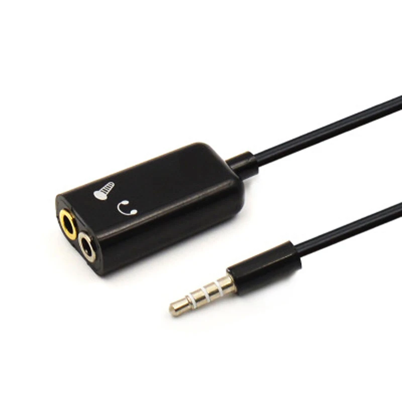 Dual 3.5 mm Jack Earphone Aux Audio Cable Adapter Headphone Plug Splitter With Mic For iPhone Samsung PC Mobile Phone
Dual 3.5 mm Jack Earphone Aux Audio Cable Adapter Headphone Plug Splitter With Mic For iPhone Samsung PC Mobile Phone
