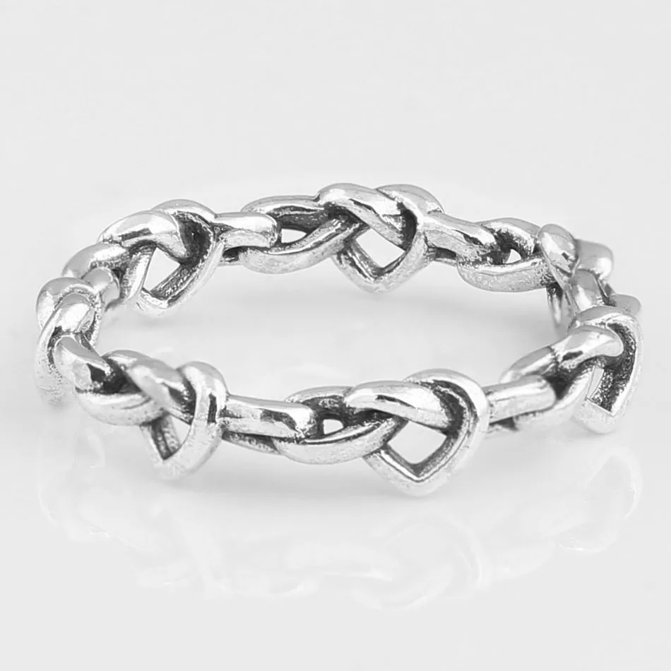 Authentic 925 Sterling Silver Ring Knotted Hearts Emotional Bonds Rings For Women Wedding Party Gift Fine Pandora Jewelry
Authentic 925 Sterling Silver Ring Knotted Hearts Emotional Bonds Rings For Women Wedding Party Gift Fine Pandora Jewelry