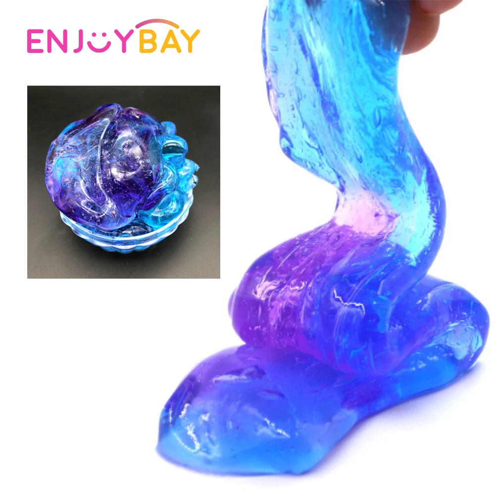 Enjoybay DIY Clear Slime Modeling Clay Toy Gradient Colorful Crystal Mud Multicolor Slime Toys Anti Stress Toy for Kid Adult
Enjoybay DIY Clear Slime Modeling Clay Toy Gradient Colorful Crystal Mud Multicolor Slime Toys Anti Stress Toy for Kid Adult