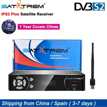 SATXTREM IPS2 Plus DVB-S2 Satellite TV Receiver HD Receptor Europe cam Clines CAM for 1 year Spain Decoder IPTV Set top BOX
SATXTREM IPS2 Plus DVB-S2 Satellite TV Receiver HD Receptor Europe cam Clines CAM for 1 year Spain Decoder IPTV Set top BOX