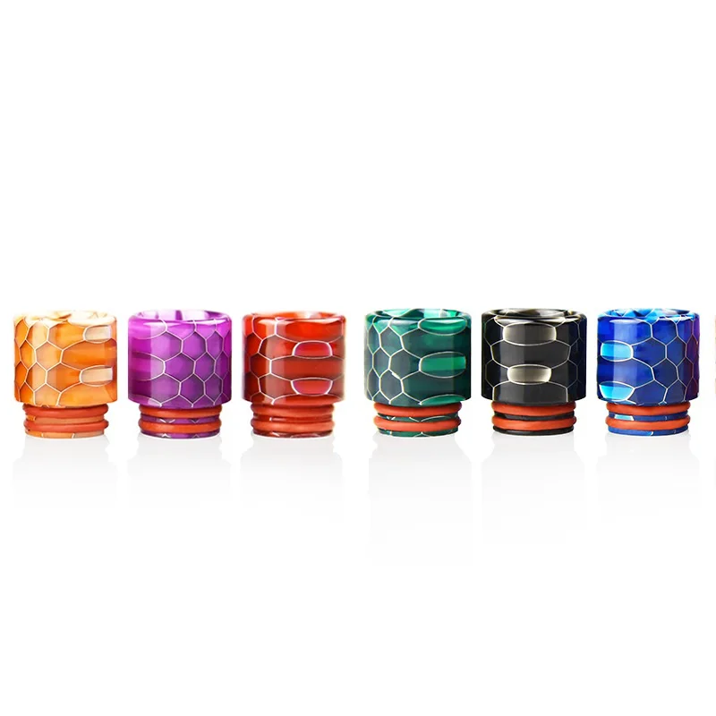 

810 Snake Epoxy Drip Tip Electreonic Cigarette Vape 810 Thread Resin Mouthpiece for TFV8 Big Baby TFV12 Prince Kennedy Atomizer