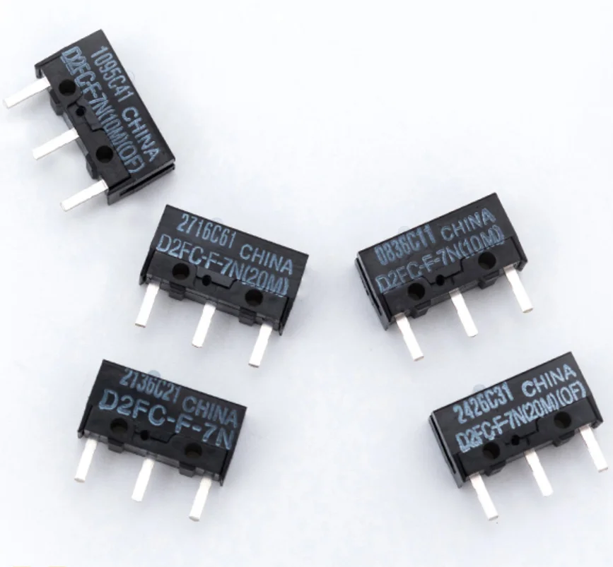 10pcs/lot New original D2FC series Gaming mouse micro switch Mouse button D2FC-F-7N (10M) D2FC-F-7N(20M)(OF) D2FC-F-K(50M) 0.74N
10pcs/lot New original D2FC series Gaming mouse micro switch Mouse button D2FC-F-7N (10M) D2FC-F-7N(20M)(OF) D2FC-F-K(50M) 0.74N