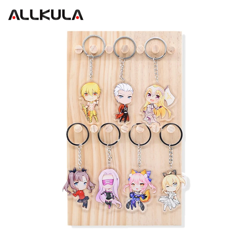 Fate Grand Order Action Figure Keychain Double Sided FGO Keyring Anime Peripherals Cute Cartoon Key Chains AKL51
Fate Grand Order Action Figure Keychain Double Sided FGO Keyring Anime Peripherals Cute Cartoon Key Chains AKL51