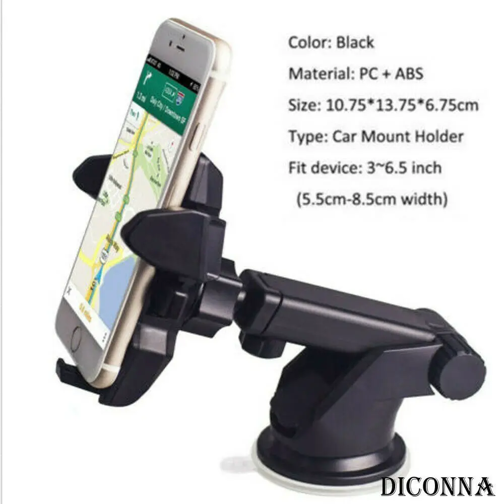 360° Universal Car Suction Phone Holder Mount ABS Stand Telescopic Folding Windshield Dashboard Bracket For Mobile Cell Phone
360° Universal Car Suction Phone Holder Mount ABS Stand Telescopic Folding Windshield Dashboard Bracket For Mobile Cell Phone
