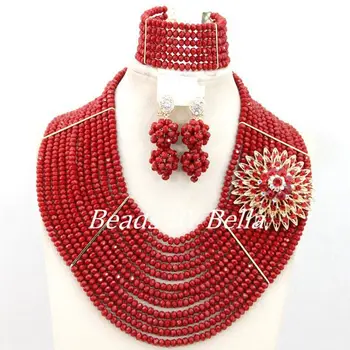 Amazing Red Wedding Bridal Fashion Jewelry Set Crystal African Beads Women Costume Jewelry Set New Free Shipping ABY523
Amazing Red Wedding Bridal Fashion Jewelry Set Crystal African Beads Women Costume Jewelry Set New Free Shipping ABY523