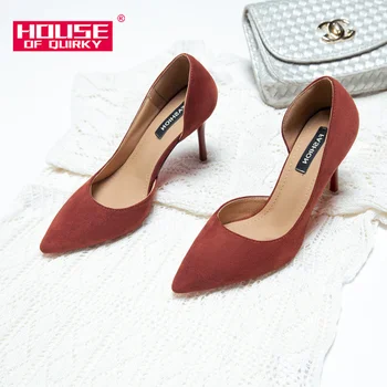 2019 Spring New Women High Heels Professional Work Shoes Outdoor Fashion Shoes Shallow Suede Mouth Leisure Women Shoes Size35-39
2019 Spring New Women High Heels Professional Work Shoes Outdoor Fashion Shoes Shallow Suede Mouth Leisure Women Shoes Size35-39