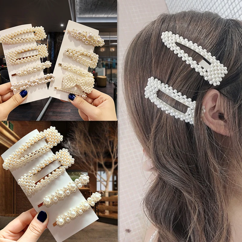 2019 New Fashion Korean Style Hairpin Women's Girls Pearl Hairpin Sweet Headdress Jewelry Simple Elegant Hairpin Headband Hair
2019 New Fashion Korean Style Hairpin Women's Girls Pearl Hairpin Sweet Headdress Jewelry Simple Elegant Hairpin Headband Hair