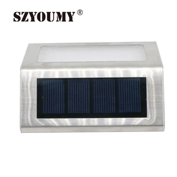 SZYOUMY 50pcs/LOT Solar Power 2 LEDs Outdoor waterproof Garden Pathway Stairs Lamp Light LED Solar wall Lamp Warm White
SZYOUMY 50pcs/LOT Solar Power 2 LEDs Outdoor waterproof Garden Pathway Stairs Lamp Light LED Solar wall Lamp Warm White
