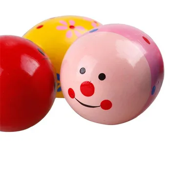 1 Pc Children Baby Rattles Toys Cartoon Wooden Music Egg Shaker Colorful Fun Sound Play Gift for kids
1 Pc Children Baby Rattles Toys Cartoon Wooden Music Egg Shaker Colorful Fun Sound Play Gift for kids