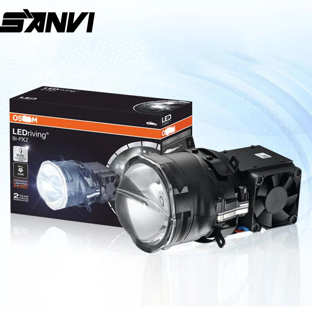 Sanvi PXZ 3inch Bi LED Projector Lens Headlight 38W 6000k auto LED Projector Headlight for Car Motorcycle Headlamp Retrofit kit
Sanvi PXZ 3inch Bi LED Projector Lens Headlight 38W 6000k auto LED Projector Headlight for Car Motorcycle Headlamp Retrofit kit