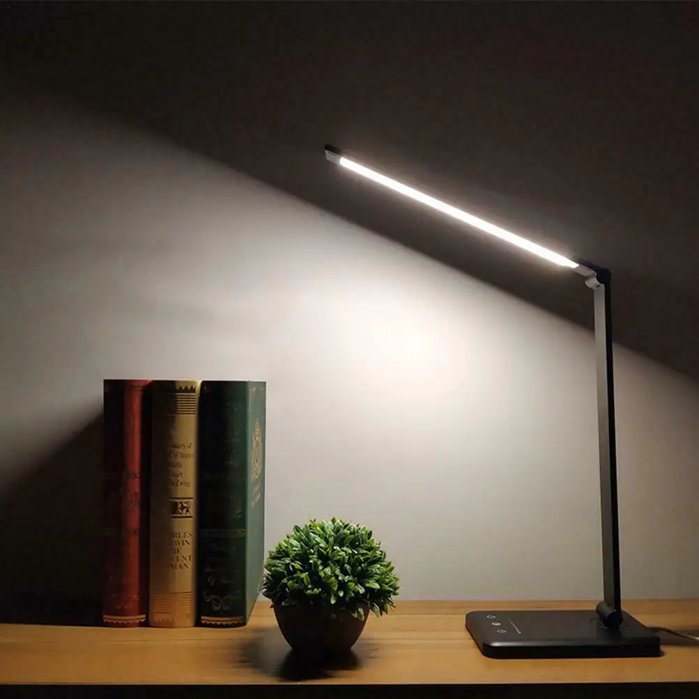 Foldable Dimmable Rotatable LED Desk Lamp Bright Bedside Touch-Sensitive Control USB Charging LED Eye Care Reading Table Light
Foldable Dimmable Rotatable LED Desk Lamp Bright Bedside Touch-Sensitive Control USB Charging LED Eye Care Reading Table Light