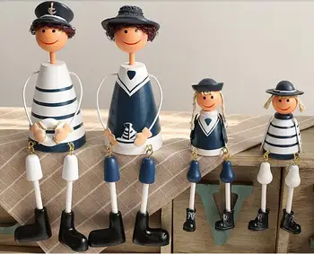 Mediterranean Style Family Naval Doll Navy Outseam Doll Resin Crafts Home Decoration TV Ark Furnishing Articles ZH123
Mediterranean Style Family Naval Doll Navy Outseam Doll Resin Crafts Home Decoration TV Ark Furnishing Articles ZH123