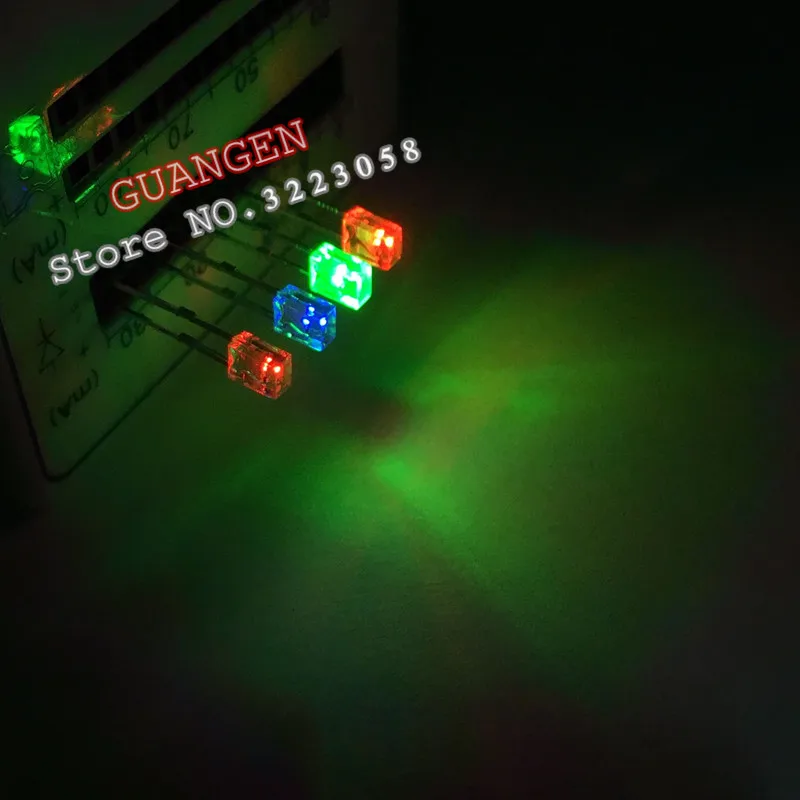 1000pcs 2*3*4 Water Clear RGB Fast Flash Square Light Emitting Diode 2x3x4 mm LED Blinking Multicolor Flicker Ultra bright Diode
1000pcs 2*3*4 Water Clear RGB Fast Flash Square Light Emitting Diode 2x3x4 mm LED Blinking Multicolor Flicker Ultra bright Diode