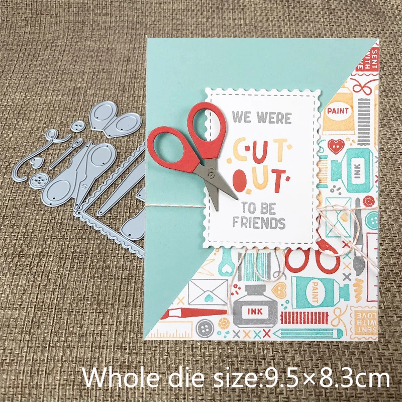 New Design Craft Metal Cutting Dies Scissors tailor decoration Scrapbooking Album DIY Paper Card Craft Embossing Die Cuts
New Design Craft Metal Cutting Dies Scissors tailor decoration Scrapbooking Album DIY Paper Card Craft Embossing Die Cuts