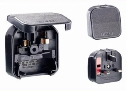 European EU To UK Travel Power Adapter With 5A Fuse UK British Electrical Plug Adapter Outlet AC Charger Power Cord Socket
European EU To UK Travel Power Adapter With 5A Fuse UK British Electrical Plug Adapter Outlet AC Charger Power Cord Socket