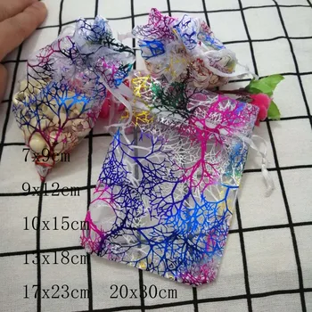 100pcs/Lot Coral Organza Jewelry Bags 7x9 9x12 10x15 13x18 cm Drawstring Gift Bags Christmas/Wedding/Birthday/Gifts Packing Bags 
100pcs/Lot Coral Organza Jewelry Bags 7x9 9x12 10x15 13x18 cm Drawstring Gift Bags Christmas/Wedding/Birthday/Gifts Packing Bags