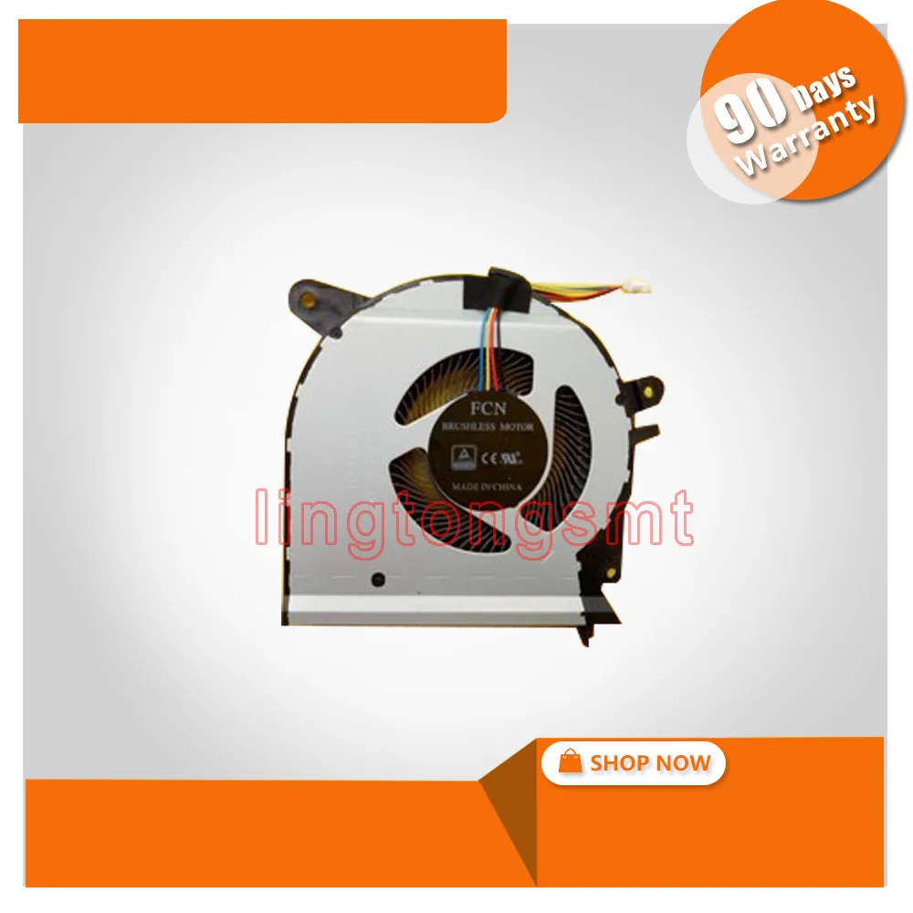 New Original laptop/notebook CPU/GPU Cooling Fan For Asus ROG Strix GL503 GL503V GL503VM DFS2013126Q0T-FK06 DC12V
New Original laptop/notebook CPU/GPU Cooling Fan For Asus ROG Strix GL503 GL503V GL503VM DFS2013126Q0T-FK06 DC12V