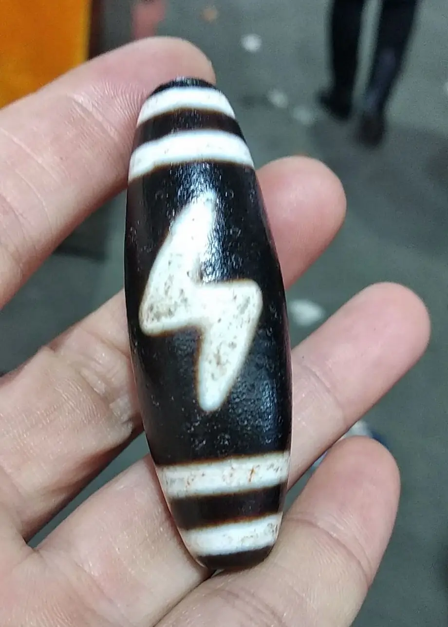 Vintage Wonderful Nature Tibetan Chalcedony Dzi. Pendant Amulet Churinga Fine ~Distinctive
Vintage Wonderful Nature Tibetan Chalcedony Dzi. Pendant Amulet Churinga Fine ~Distinctive