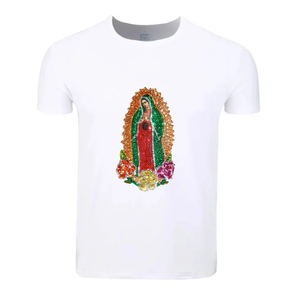 Virgin De Guadalupe Virgen Mary Big Size Students Summer T-Shirt Short Sleeve Men Women Boys Girls T Shirt Tees Kids Tshirt
Virgin De Guadalupe Virgen Mary Big Size Students Summer T-Shirt Short Sleeve Men Women Boys Girls T Shirt Tees Kids Tshirt