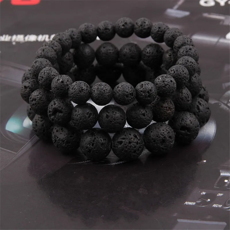Free Shipping Wholesale 6 8 10 12 14 16 18 20 mm Natural Black Volcanic Lava Stone Round Beads For Bracelet Jewelry Making
Free Shipping Wholesale 6 8 10 12 14 16 18 20 mm Natural Black Volcanic Lava Stone Round Beads For Bracelet Jewelry Making