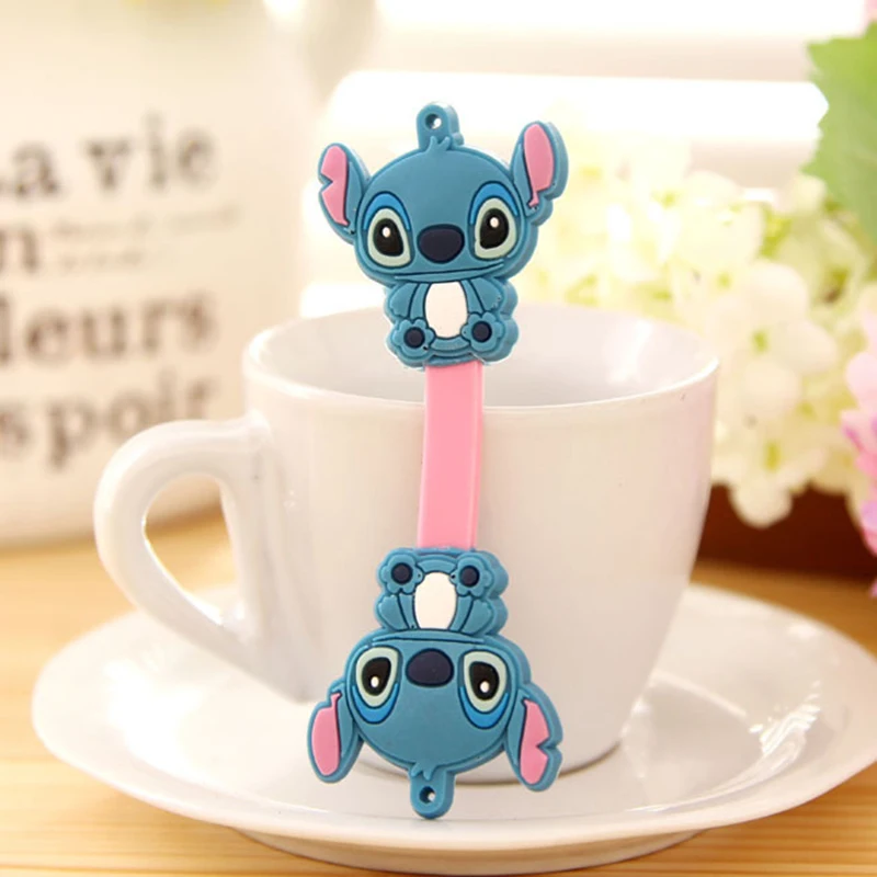 RACAHOO 5pcs Cartoon Hero Headphone Earphone Cable Case Storager Wire Organizer Cord Holder USB line Winder For iphone samsung5