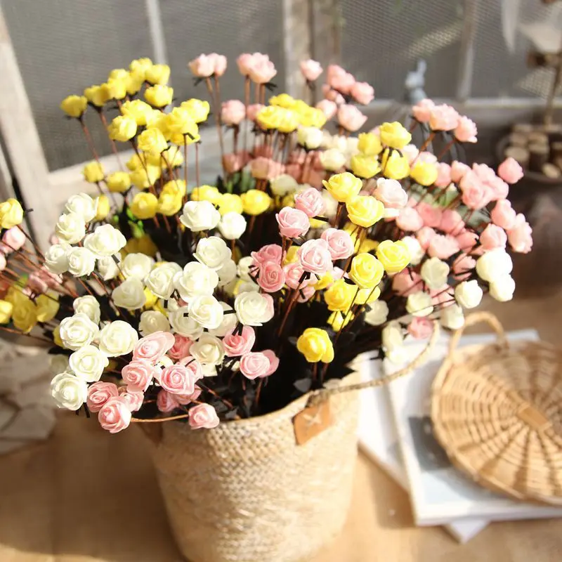 Free Shipping 5 Pieces Simulation Foam Rose Wedding Artificial flowers Valentine's Day Flower Christmas Decorative Flower K15133
Free Shipping 5 Pieces Simulation Foam Rose Wedding Artificial flowers Valentine's Day Flower Christmas Decorative Flower K15133