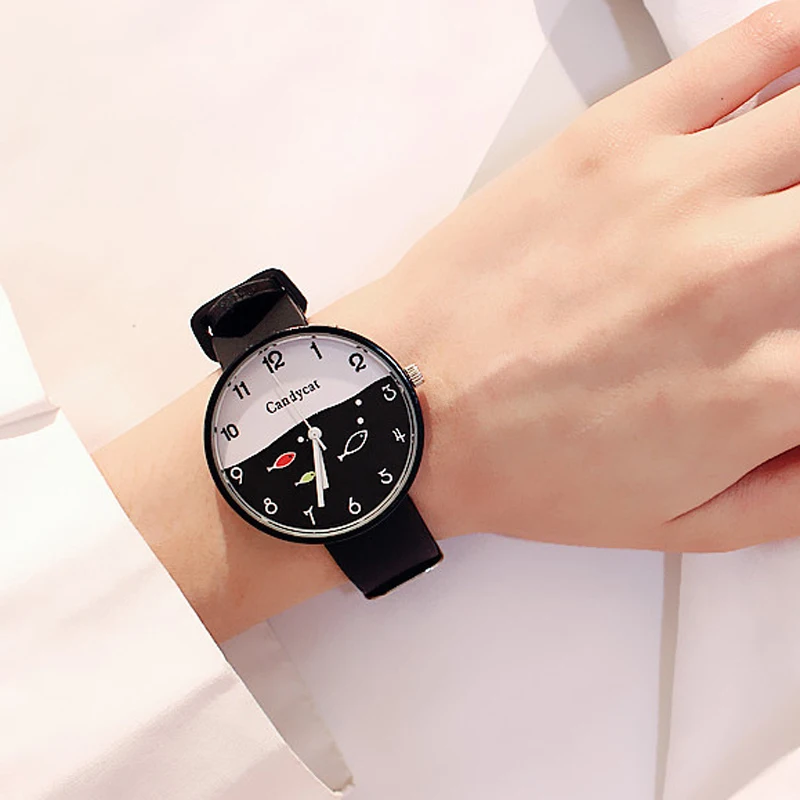 Top Brand High Quality Korean Fashion Silicone Cartoon jelly Watch Women Watches Ladies Quartz Wrist Watch student Clock Female
Top Brand High Quality Korean Fashion Silicone Cartoon jelly Watch Women Watches Ladies Quartz Wrist Watch student Clock Female