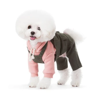 Pet Product Dog Supplies Dog Clothes Cotton Pure Color Elegant Puppy Dog Clothing Jumpsuit
Pet Product Dog Supplies Dog Clothes Cotton Pure Color Elegant Puppy Dog Clothing Jumpsuit