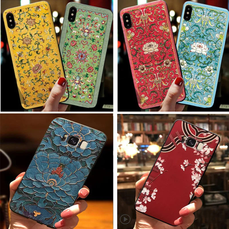 For Samsung Galaxy A30 A50 M10 M20 S9 S9 plus S10 S10e S10 plus Case Cover Luxury 3D Flower Emboss Phone Capas For Samsung A 50
For Samsung Galaxy A30 A50 M10 M20 S9 S9 plus S10 S10e S10 plus Case Cover Luxury 3D Flower Emboss Phone Capas For Samsung A 50