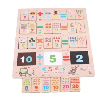 Useful Kids Wooden Digital Intelligence Arithmetic Math Toys Baby Mathematics Counting Learning Toys for Children Teaching Aids
Useful Kids Wooden Digital Intelligence Arithmetic Math Toys Baby Mathematics Counting Learning Toys for Children Teaching Aids