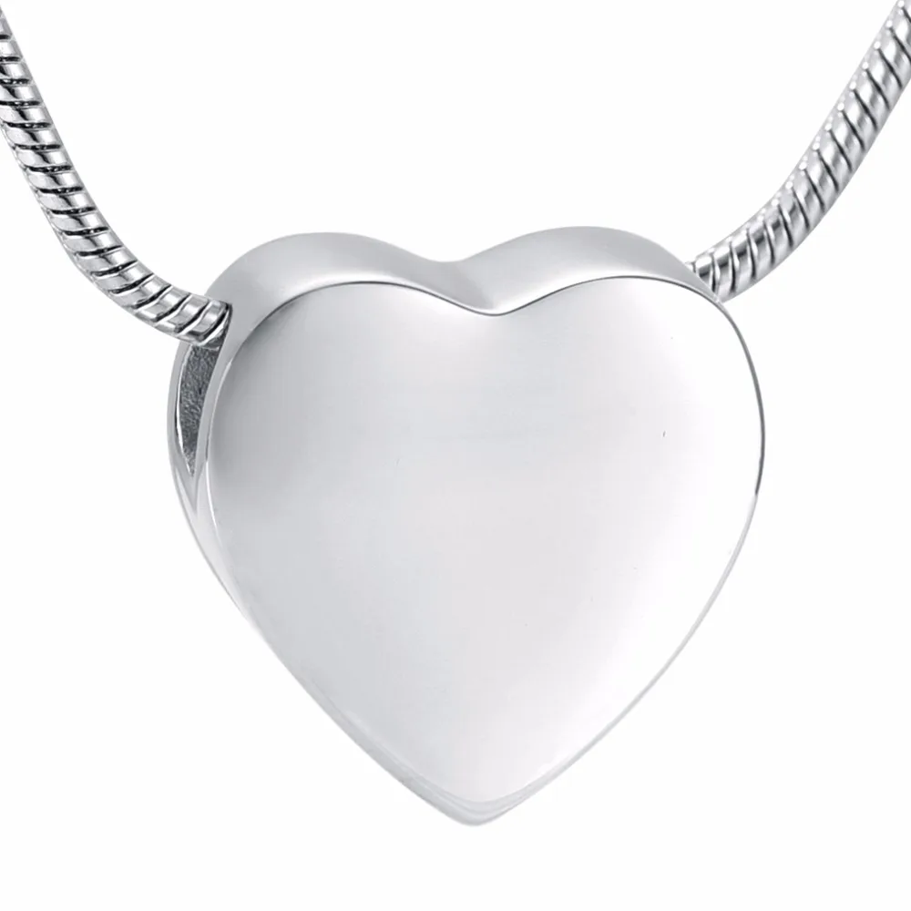 IJD8384 High Polished 316L Stainless Steel Plain Slider Heart Cremation Jewelry Pendant Memorial Ashes Urn Necklace For Stamping
IJD8384 High Polished 316L Stainless Steel Plain Slider Heart Cremation Jewelry Pendant Memorial Ashes Urn Necklace For Stamping