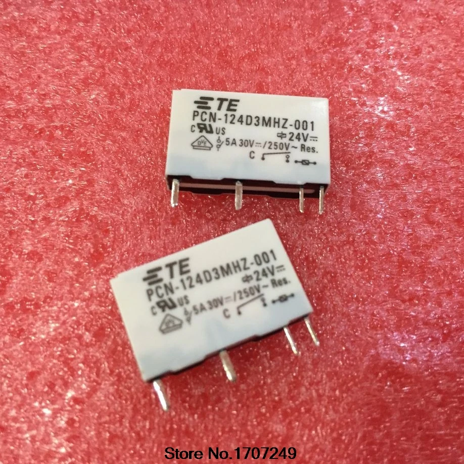 Free Shipping 100% new original relay 10pcs/lot PCN-124D3MHZ-001 PCN124D3MHZ001 24V 5A 4PIN
Free Shipping 100% new original relay 10pcs/lot PCN-124D3MHZ-001 PCN124D3MHZ001 24V 5A 4PIN