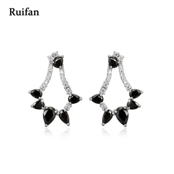 Clearance Sale Top Quality Vintage Black/White Gold Cubic Zirconia 925 Sterling Silver Stud Earrings for Women Jewelry YEA049
Clearance Sale Top Quality Vintage Black/White Gold Cubic Zirconia 925 Sterling Silver Stud Earrings for Women Jewelry YEA049