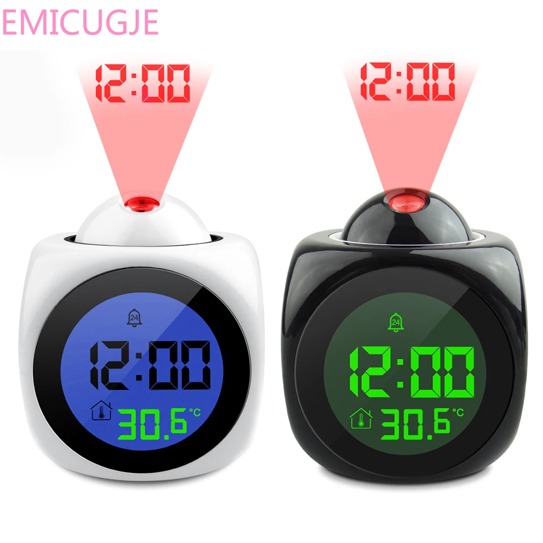 Electronic Desktop Clock Digital Table Clocks Snooze Function Cables Colorful LED Display Modern Projection Led Clock
Electronic Desktop Clock Digital Table Clocks Snooze Function Cables Colorful LED Display Modern Projection Led Clock