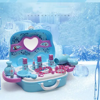 Disney Pretend play Beauty Fashion Toys Frozen Makeup Suit Child Simulation Dresser Toy Set Birthday Gift Toys For Children
Disney Pretend play Beauty Fashion Toys Frozen Makeup Suit Child Simulation Dresser Toy Set Birthday Gift Toys For Children