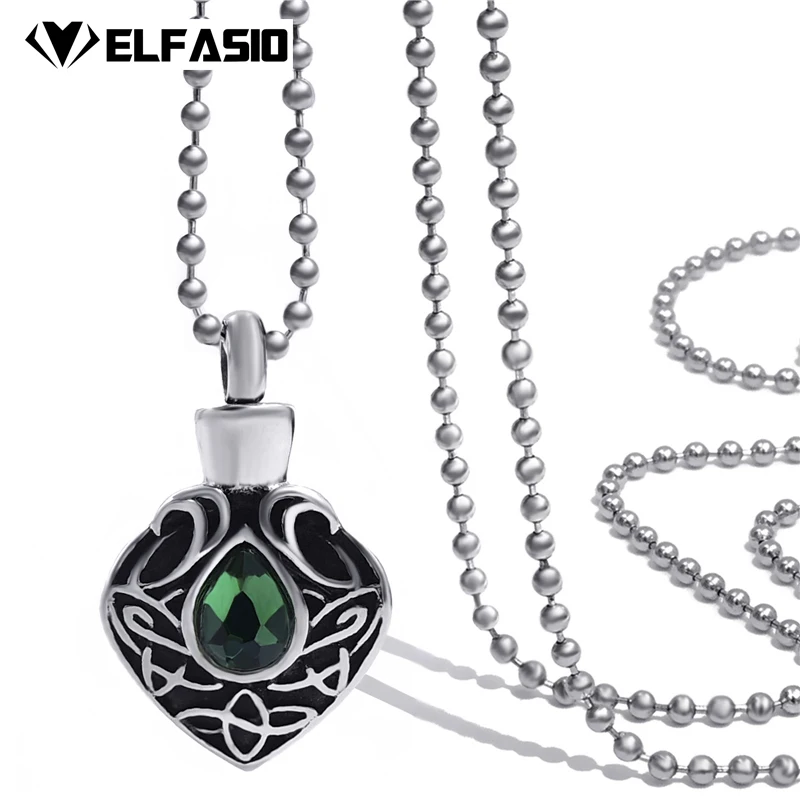 Women's Girls Stainless Steel Pendant Chain Celtic Heart CZ Cremation Keepsake Memorial Urn Necklace Jewelry UP036
Women's Girls Stainless Steel Pendant Chain Celtic Heart CZ Cremation Keepsake Memorial Urn Necklace Jewelry UP036