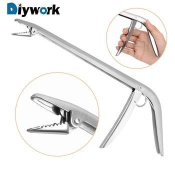 DIYWORK Fish Grip Lip Trigger Lock Gripper Clip Clamp Fish Plier Stainless Steel Fishing Hook Tool
DIYWORK Fish Grip Lip Trigger Lock Gripper Clip Clamp Fish Plier Stainless Steel Fishing Hook Tool