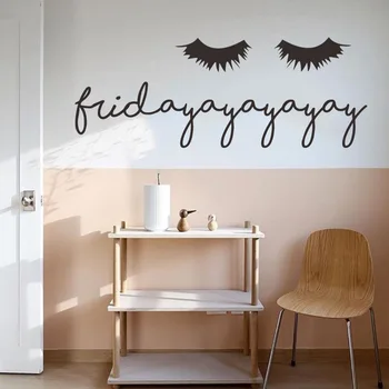 Creative Sexy eyelashes Wall Sticker living room bedroom Home Decoration background Decal Art Stickers removable vinyl wallpaper
Creative Sexy eyelashes Wall Sticker living room bedroom Home Decoration background Decal Art Stickers removable vinyl wallpaper