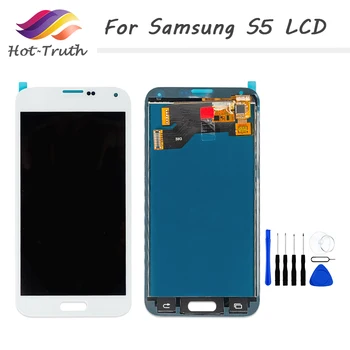 OEM LCD Replacement For Samsung Galaxy S5 i9600 SM-G900 G900 Screen LCD Display Touch Screen Digitizer Assembly Free Shipping
OEM LCD Replacement For Samsung Galaxy S5 i9600 SM-G900 G900 Screen LCD Display Touch Screen Digitizer Assembly Free Shipping