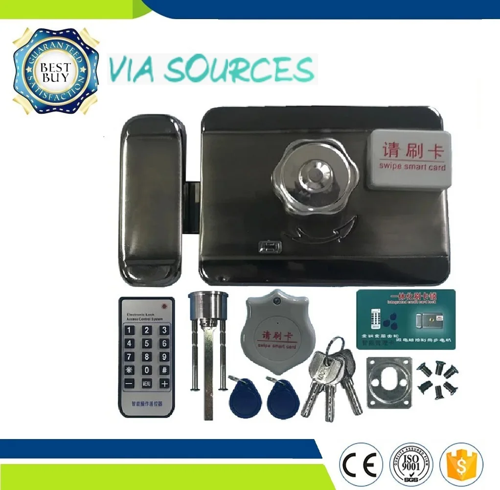 Direct Factory Electronic Integrated RFID Door Rim Lock With ID Reader 125khz Electric Lock Gate Lock Access Control System
Direct Factory Electronic Integrated RFID Door Rim Lock With ID Reader 125khz Electric Lock Gate Lock Access Control System