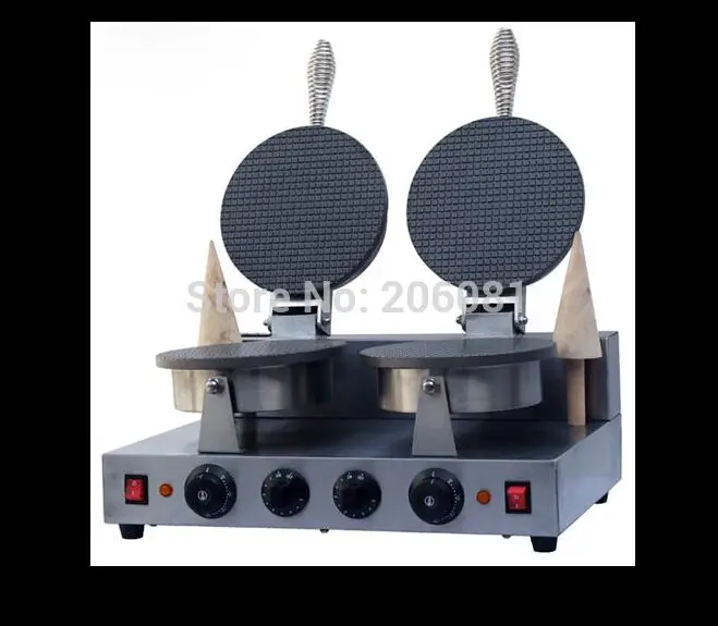 Free shipping Electric Non-stick double Head ice cream waffle cone baker waffle cake Ice Cream Cone SHAPE Maker WAFFLE BAKER
Free shipping Electric Non-stick double Head ice cream waffle cone baker waffle cake Ice Cream Cone SHAPE Maker WAFFLE BAKER