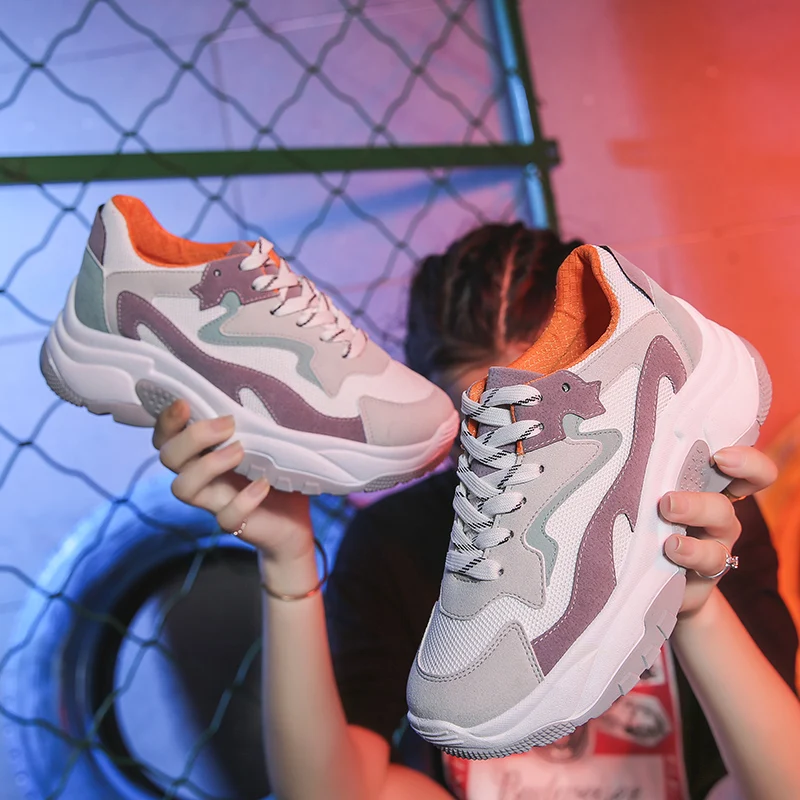 Bomlight New Fashion Casual Shoes Grey Blue Comfortable Platform Shoes Women Sneakers Ladies Breathable Mesh Flats Shoes
Bomlight New Fashion Casual Shoes Grey Blue Comfortable Platform Shoes Women Sneakers Ladies Breathable Mesh Flats Shoes