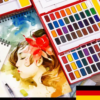 Faber-Castell 24/36/48Colors Solid Watercolor Paint Professional Box With Paintbrush Portable Pigment For Painting Art Supplies
Faber-Castell 24/36/48Colors Solid Watercolor Paint Professional Box With Paintbrush Portable Pigment For Painting Art Supplies