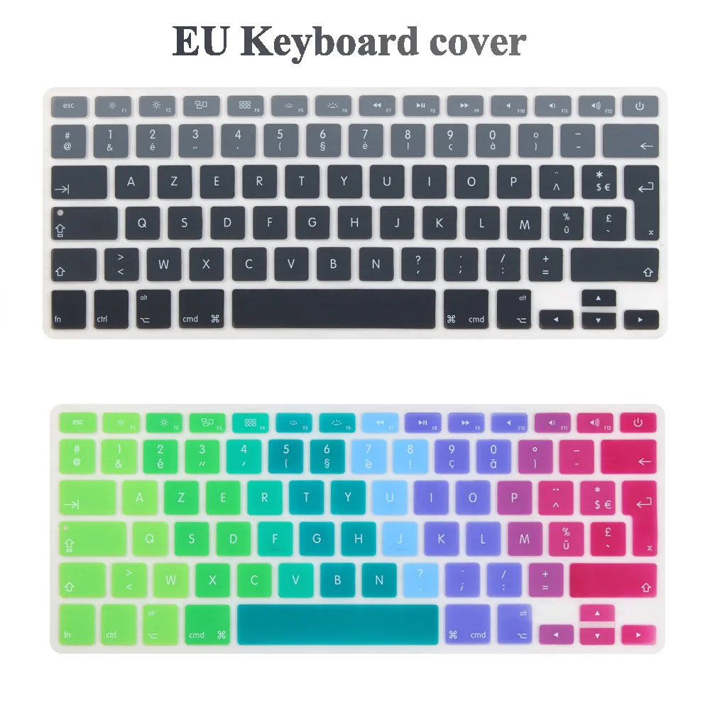 Французская клавиатура со встроенной клавиатурой для Mid 2009-Mid 2015 MacBook Pro 13 15 дюймов